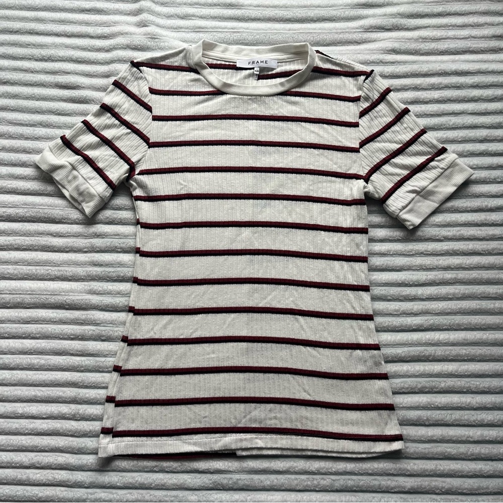 FRAME Knit Striped Shirt